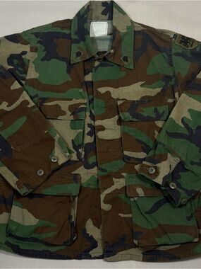 Vintage 1981 US Army Black Lions BDU Jacket